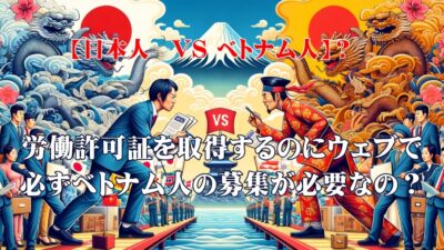 【外国人　VS  ベトナム人】労働許可証を取得するのにウェブでベトナム人の募集が必要なの？政令第70/2023/ND-CP号の7条の解説