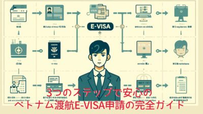 最短3日で取得可能！3つのステップで安心のベトナム渡航e-Visa申請の完全ガイド