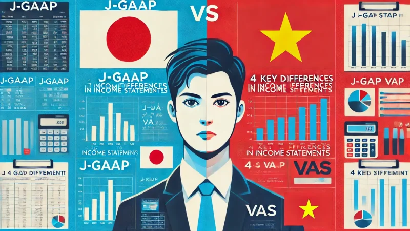 ベトナム進出企業が知っておくべき日本とベトナムの会計基準の4つの相違点【PLの図解で解説！】