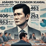 Asanzoの脱税と罰金：税務局の調査結果と脱税スキームの解説