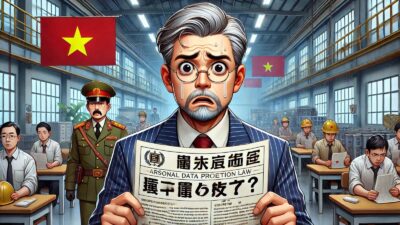 日系企業が直面するベトナム個人情報保護政令の主要な違反と罰金のリスクを解説【2024年から罰金が発生？】