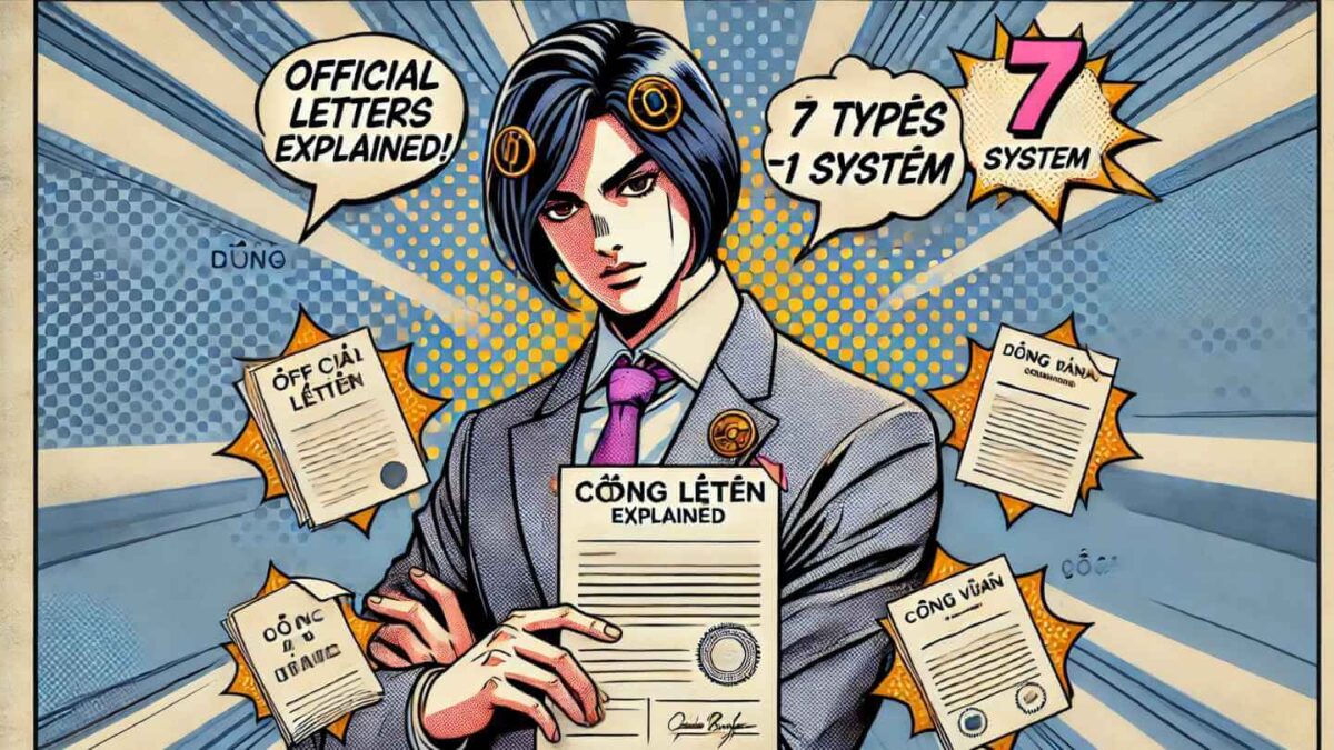 【完全ガイド】ベトナムのオフィシャルレター（Công văn）とは？７種類の文書タイプと実例を徹底解説！