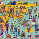 【2025年版】アジアの長期ノマドビザ完全比較！条件・期間・税制・おすすめ国を徹底解説