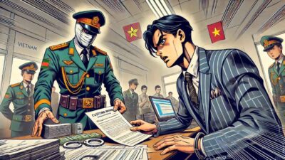 【実録】ベトナム税関職員に“外部支払い”していませんか?企業の会計担当者も摘発対象になる時代が来た?【賄賂で47百万円?】