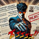 🔐ベトナム向けシンガポール発行電子署名付き決算書の領事認証マニュアル【想定される拒否・失敗事例付き】