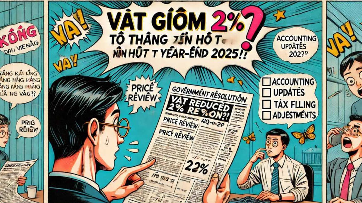🇻🇳【やさしく実務解説】2025年ベトナムVAT 2%減税案とは？