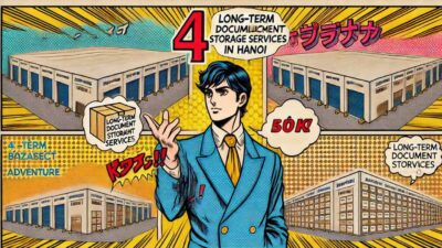 🔓【実務で困らない！】ハノイで会社の書類を長期保管できる倉庫サービス4選【税務調査・会社閉鎖時にも対応??】