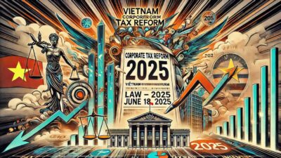 ベトナム法人税が大改革！2025年から始まる新税率と優遇制度を完全解説