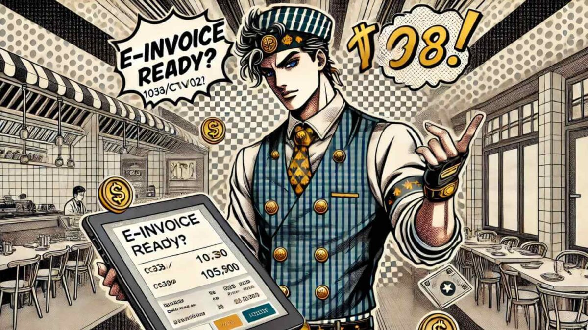 【レジがなくても大丈夫？】電子インボイス義務化で困っている企業が今すぐ確認すべき3つの対応策（1038/CCTVV02-QLDN4対応）