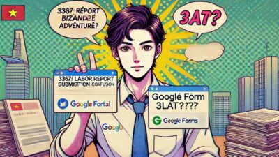 《国家ポータル or Googleフォーム？》ホーチミン市3367通達の労働報告はどっちで出す？【ホーチミンだけ？】6月5日が期限！
