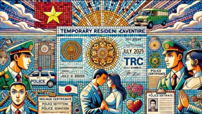 日本人夫×ベトナム人妻のための一時滞在許可証（TRC・TT記号）申請ガイド！必要書類を徹底解説