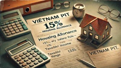 ベトナムPIT_住宅手当の「給与15％ルール」と給与範囲について徹底解説！