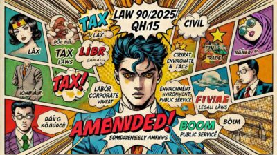 【爆誕】8つの法律を一気に改正！Law No. 90/2025/QH15をわかりやすく徹底解説