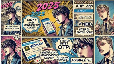 【2025年最新】VNeIDでのレベル2電子識別アカウントの有効化手順を徹底解説！（日本人駐在員向け）私の事例で紹介